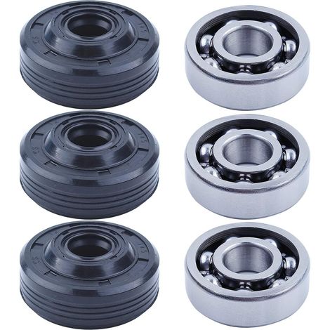 Adefol 3 pièces ensemble de joint d’huile de roulement de vilebrequin pour Husqvarna 136 141 LE 137 142 235 240 E 530056363 (1/5)