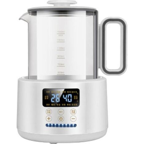 1.5L grande capacité chauffe-lait à température constante chauffage électrique santé pot ménage trois-en-un bébé conditionneur de lait bouilloire，blanc