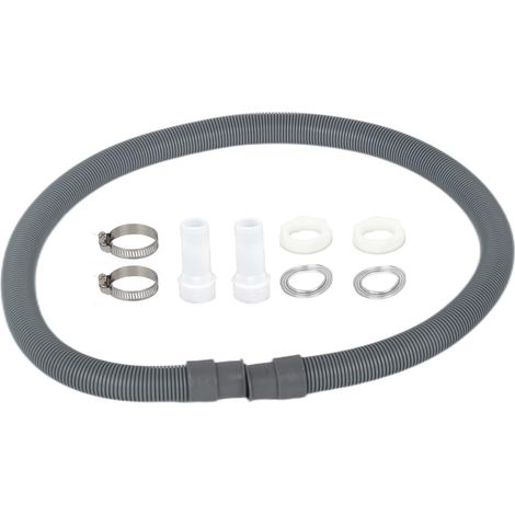 Kit de Raccordement Tuyau de Descente Recuperateur d'eau Pluie,ave 1m 20 mm Tuyau de Connexion et Accessoires Montage,Kit Raccordement pour Raccord 2 Bout Eau,Réservoirs d'eau,Barils de Pluie (1/4)
