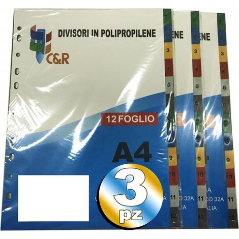 Trade Shop - 3 ENTWICKLUNGEN IN 12 CIACUNO PARTICULARS ABSCHNITTEN FÜR ANELLEN A4 -