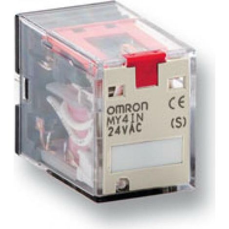 Omron rele commutatore -2spdt, 10a/250vca, terminn,ledpulspro my2in220240acs-1