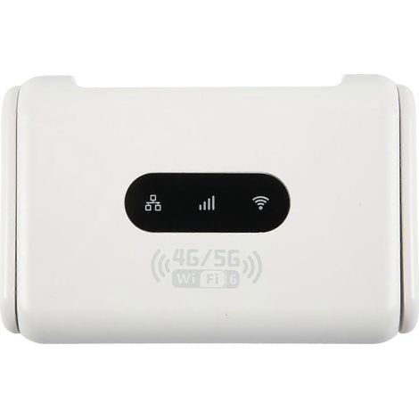 Routeur WiFi 6 4G LTE 300 Mbpsmodem portable WiFi 4G compatible avec les cartes SIM 5G sans abonnementprise USblanc (1/5)