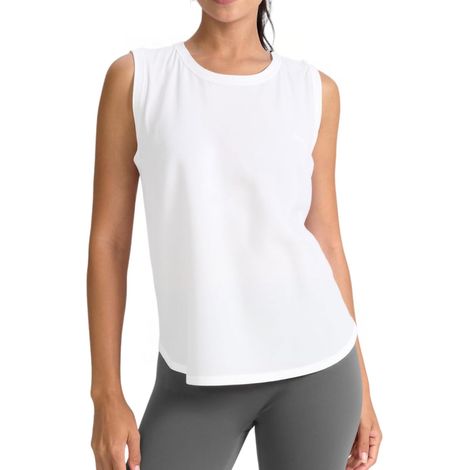 Haut d'entraînement respirant à séchage rapide sans manches dos nageur pour le tennis, le jogging, la gym, l'entraînement physique, haut de sport sans manches pour femmes (1/5)