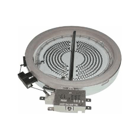 FOYER HALOGENE D145MM 1200 WATTS POUR TABLE DE CUISSON BAUKNECHT - 481231018901 (1/3)