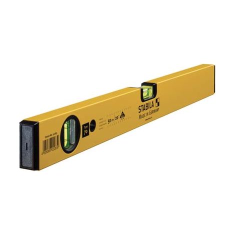 LIVELLA A BOLLA 70 STABILA ALLUMINIO BOLLE 2 CM 40