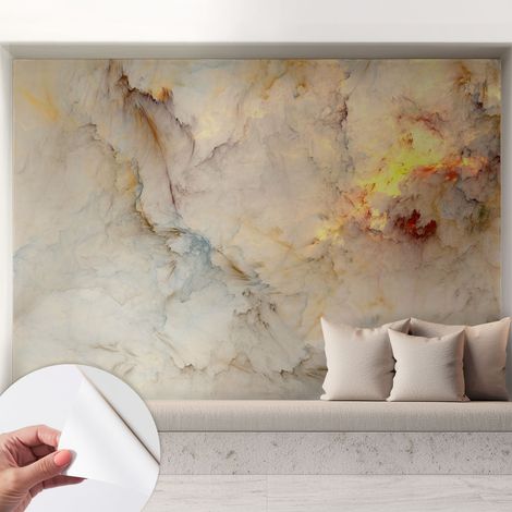 Carta da parati autoadesiva - Fotomurale adesivo - design elegante - stile moderno - Paesaggio colorato 208x146 cm (1/5)