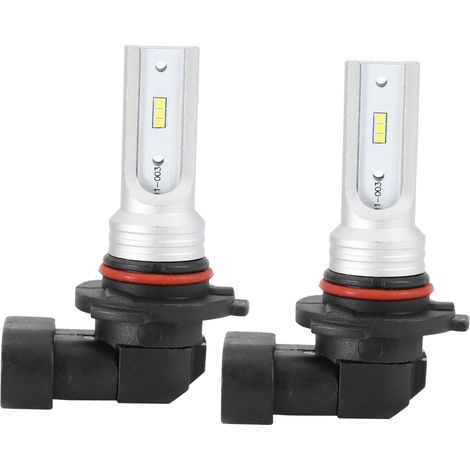 Eosnow Ampoule de phare antibrouillard LED blanche, 2 pièces, 9005 HB3 72W 6000K, perles avec décodage (1/5)