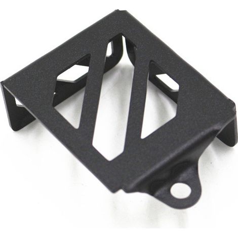Modified black stainless steel rear brake fluid reservoir cover, rear brake fluid reservoir cap for motorcycle (1/5)