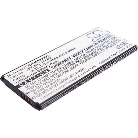 NX - Batterie téléphone, smartphone, GSM pour Samsung 3.85V 1700mAh - EB-BA310ABEEBBA31