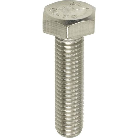 Forgefix High Tensile Set Screw ZP M8 x 50mm - 10 Pack