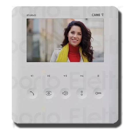 came bpt vidéophone mains libres plx v ip couleur blanc 840ch-0190 (1/3)