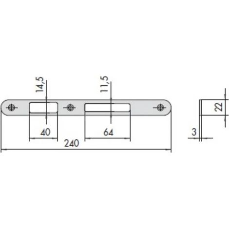 CONTROPIASTRA CISA 06279-11-0