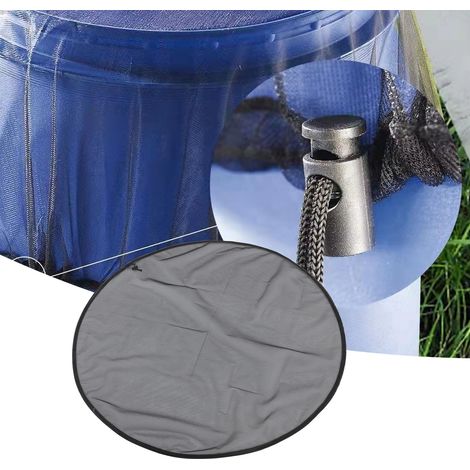 Housse de protection extérieure en filet pour seau d'eau de pluie, housse anti-insectes en filet pour seau d'eau, housse de protection pour grille de réservoir d'eau, housse de protection pour filtre (1/5)