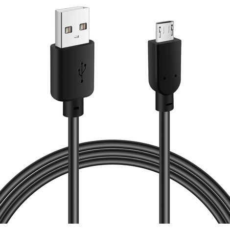 Câble micro USB 3 Mètres,câble de charge rapide USB 2.0 Type-A vers Micro USB,Compatible avec Galaxy S7 S6 S5 J7 Edge Note 5,Kindle Fire,manette PS4 et autres appareils Micro USB (1/5)