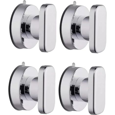 4stücke Wandmontierte Sicherheitsgriffstangen Für Badezimmer Rutschfester Handlauf Für Senioren Für Und Toilette Silber (1/4)