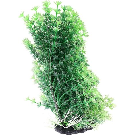 Sculpture d'herbe pour aquarium, ornement coloré en herbe verte (1/5)