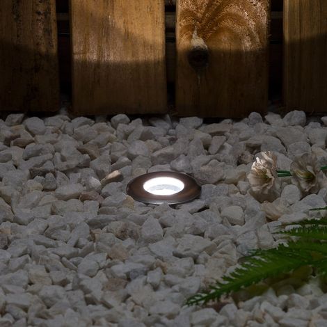 Mini Segnapasso LED da Incasso 0.2W IP68 4000K Bianco Naturale