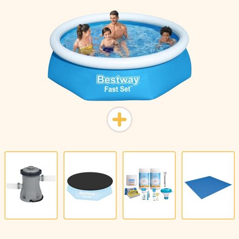 Bestway Bestway Fast Set Ronde - 244x61 cm - 5-pièces S251 (1/5)