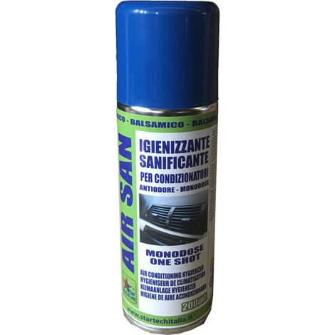 AIR SAN spray 200 ml igienizzante sanificante antibatterico per climatizzatori 3 PEZZI