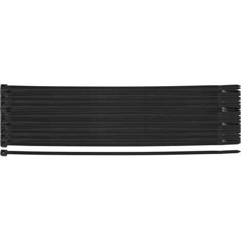 Fascette stringicavo Extreme 4,8 × 370 mm, nere, 50 pezzi. (1/5)