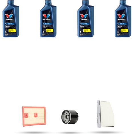 Kit tagliando 3 FILTRI e 4L OLIO compatibile con Audi Q3 (8UB,8UG) 1.4 tfsi 92kw dal 2016 (1/5)