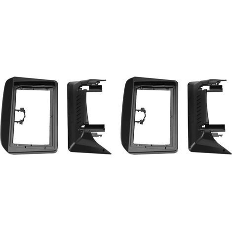 Kit de façade pour autoradio 9 pouces (deux pièces) compatible avec Onix 2020+ Android GPS MP5, autoradio 2 DIN, panneau de tableau de bord (1/4)