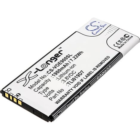 NX - Batterie téléphone, smartphone, GSM pour Alcatel 3.8V 1900mAh - TLI019D7 (1/2)