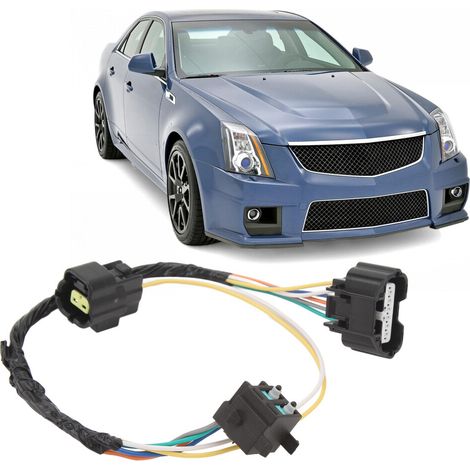 Cablaggio per i connettori dell'interruttore della maniglia esterna della portiera destra nei modelli Cadillac CTS dal 2009 al 2014.