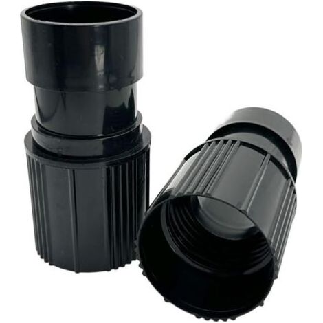 2-teiliger universeller Staubsaugerschlauch-Adapter, 48 mm Innendurchmesser / 50 mm Außendurchmesser (1/5)