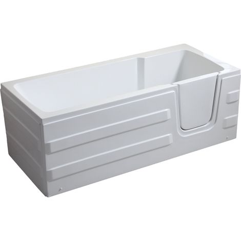 Freistehende Badewanne PAROS 170x76x61 cm