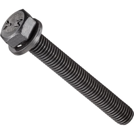 SW-Stahl 26165L-4 Vite Esagonale M7 x 50", Nero