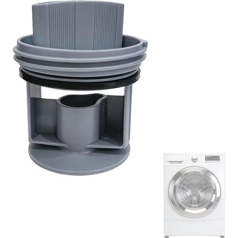 Passoire pour machine à laver - Filtre universel de rechange pour pompe de lave-linge, convient pour Bosch, filtre de machine à laver, passoire (1/4)