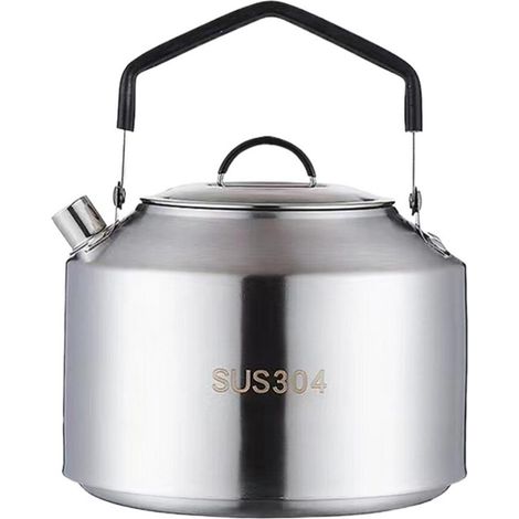 Wasserkocher, Outdoor-Kaffeemaschine, Geschirr, Picknickset, Camping-Teekanne, Kocher, 1500 ml