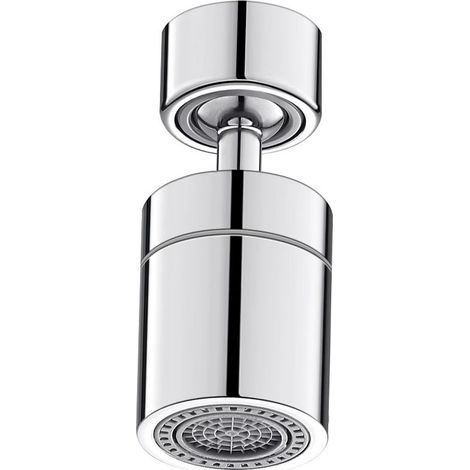 Sollbry Wasserhahn-Luftsprudler, Küchenarmatur-Luftsprudler, 360°-Wasserhahn-Luftsprudler, Wasserhahn-Luftsprudler für M22- oder M24-Armaturen für Küche/Bad (1/5)