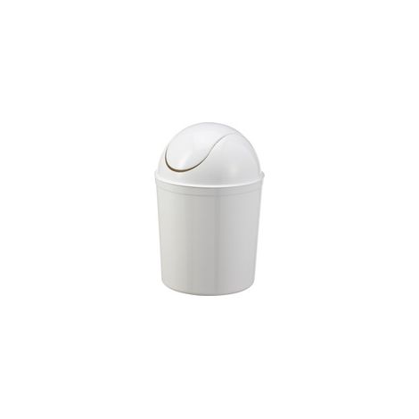 PLAST TEAM RONDE CORBEILLE BALANÇOIRE, 5 L, BLANC, TAILLE UNIQUE PLAST TEAM13450800