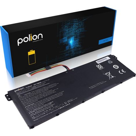 Batería para portátil ACER AP19B8K Aspire 7 A315 A715 CB315 de 3400 mAh