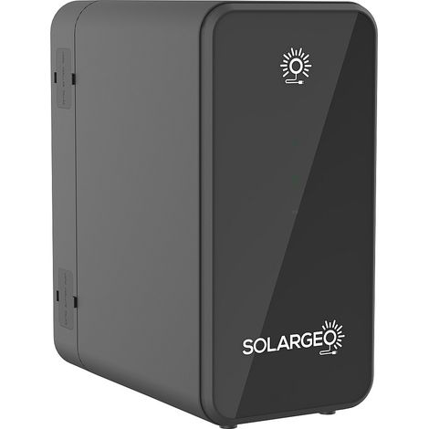Vente-Unique – Kit batterie solaire de stockage avec micro-onduleur 800W – Capacité 2240Wh – Lithium-fer-phosphate – Tension 12-59V – Alimentation solaire