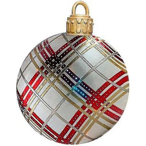 Boule de Noël géante gonflable en PVC décorée, décorations de Noël gonflables d'extérieur