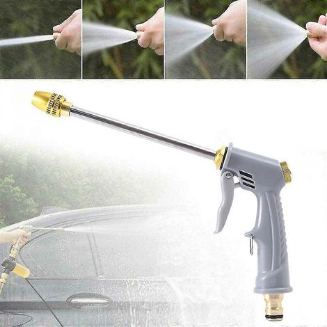 Lance de nettoyeur haute pression, pistolet de pulvérisation pour tuyau d'arrosage, buse métallique, cadeau pour nettoyeur haute pression (1/4)