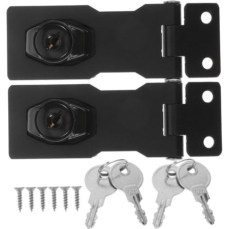 PRETYZOOM Lot de 2 verrous sécurité pour portes et placards (1/5)