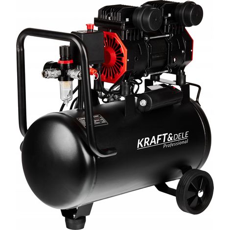 Compresseur sans huile Kraft&Dele 8 Bar 24L 1390W 2800 tr/min. (1/5)