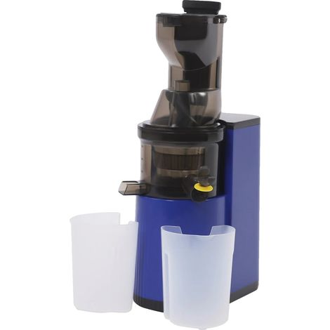 Extracteur de jus de fruits, 800W, design facile à nettoyer, Bleu, UE (1/2)