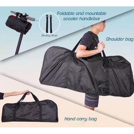 Sac De Rangement Pour Scooter - Nylon Impermeable - Compatible Scooter Electrique Pliable - 1 Unite (1/5)