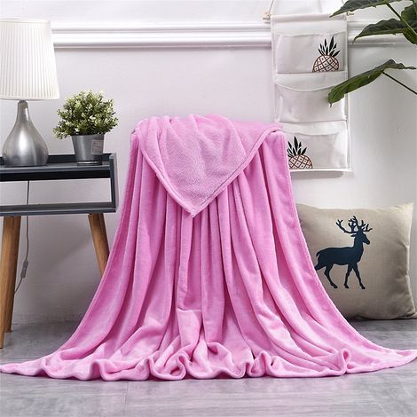 Couverture Halloween - Polaire Douce et Chaude - Pour Canapé Lit ou Décoration Intérieure - 130 x 150 cm - 1 Pièce (1/2)