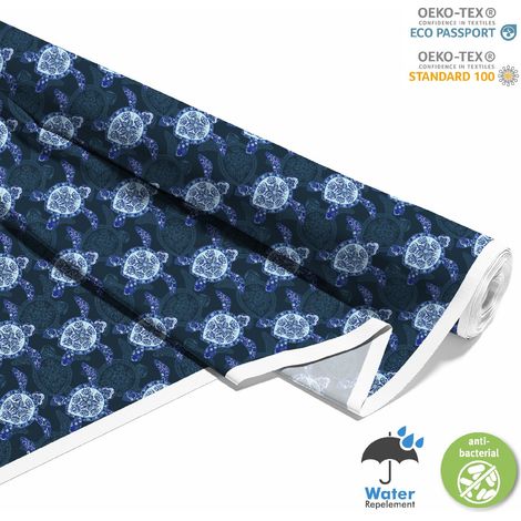 TESSUTI DECORATIVI PER ESTERNI OXFORD - Motivo Tartarughe I DX118 (1/5)
