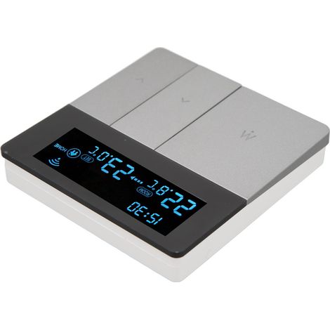Thermostat numérique sans WiFi commande à distance pour chauffage eau 90-240V avec capteur NTC écran LCD (1/5)