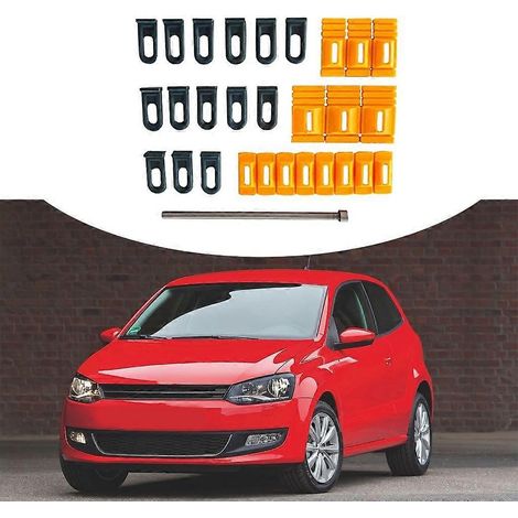 Kit d'outils de réparation pour carrosserie : débosseleur, extracteur, poignée, levier, colle sans peinture, languettes. (1/4)
