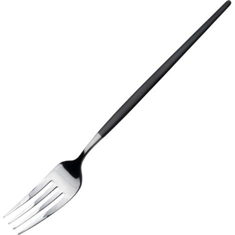 Fourchettes de table noires Soprano (lot de 12) - 56 x 50 x 223 mm - AMEFA (1/3)
