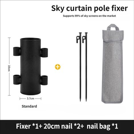 Ancrages de camping, kits d'accessoires pour tentes d'extérieur, piquets de tente, mâts de bâche, accessoires de camping (1/5)