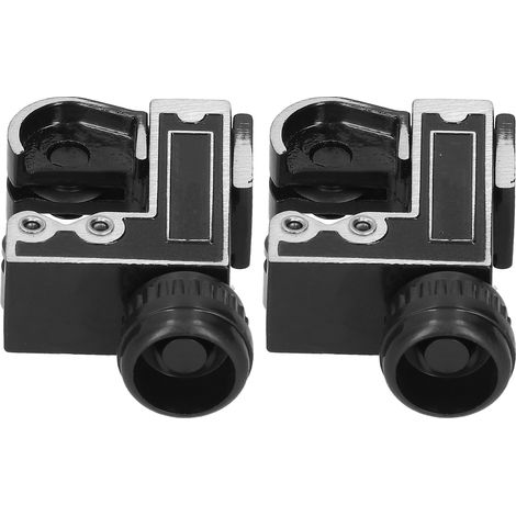Mini Coupe-Tube 2 Pièces, Outil de Coupe Réglable pour Tuyaux 3‑28mm, Idéal pour Travaux de Plomberie et Industriels
